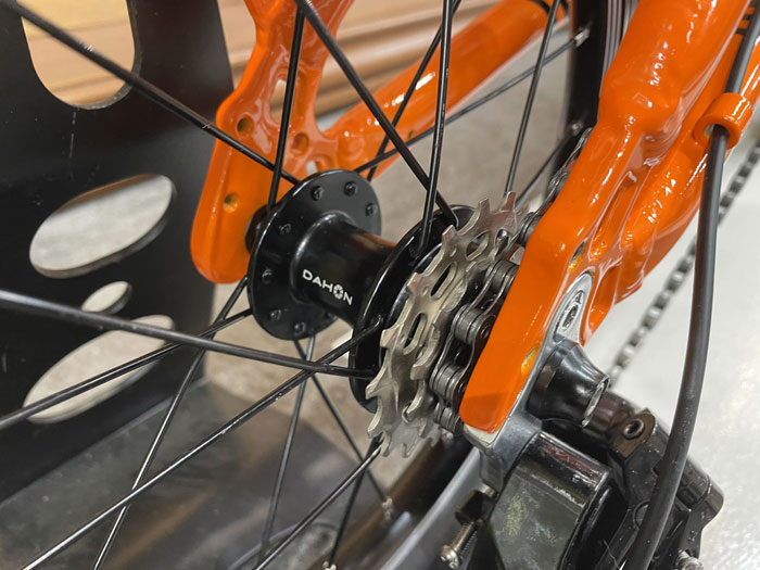 DAHON 折りたたみ自転車 オレンジ K3 スカーレット 2024 DAHON（ダホン