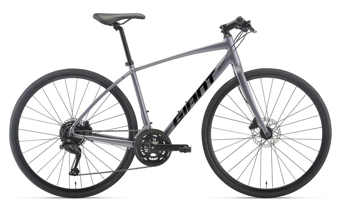 GIANT Escape R2クロスバイク 24速 グレー カーボンフォーク 2026 GIANT（ジャイアント） ESCAPE R2 DISC（エスケープRX2